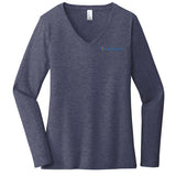 CIFC Women's District Very Important Tee ® Long Sleeve V-Neck