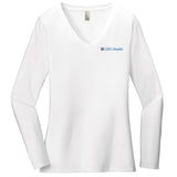 CIFC Women's District Very Important Tee ® Long Sleeve V-Neck