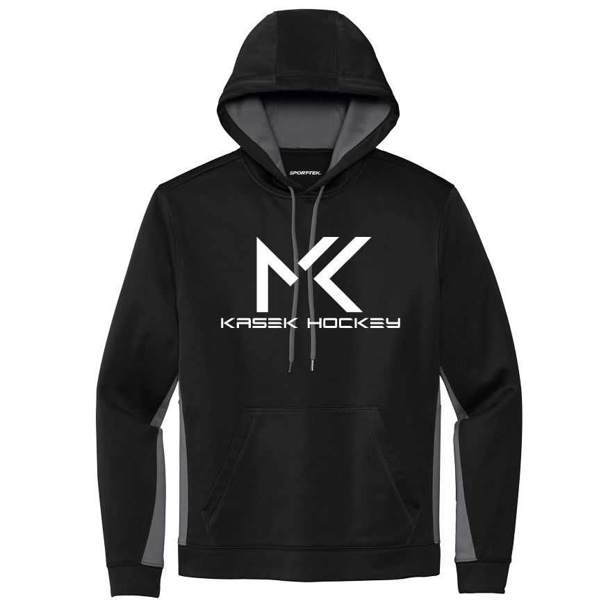 Kasek Hockey Youth Sport Wick Fleece Colorblock Hoodie