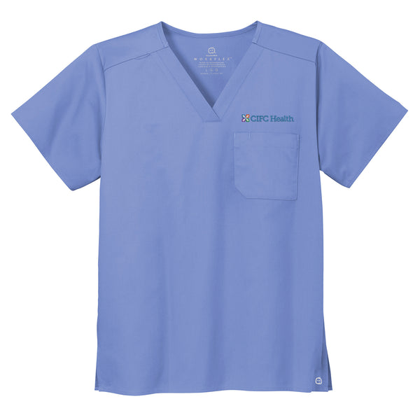 CIFC Wink Unisex WorkFlex Chest Pocket V-Neck Top