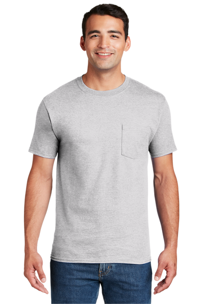 Hanes® Beefy-T® - 100% Cotton T-Shirt with Pocket