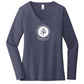 CIFC Women's District Very Important Tee ® Long Sleeve V-Neck