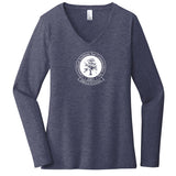 CIFC Women's District Very Important Tee ® Long Sleeve V-Neck