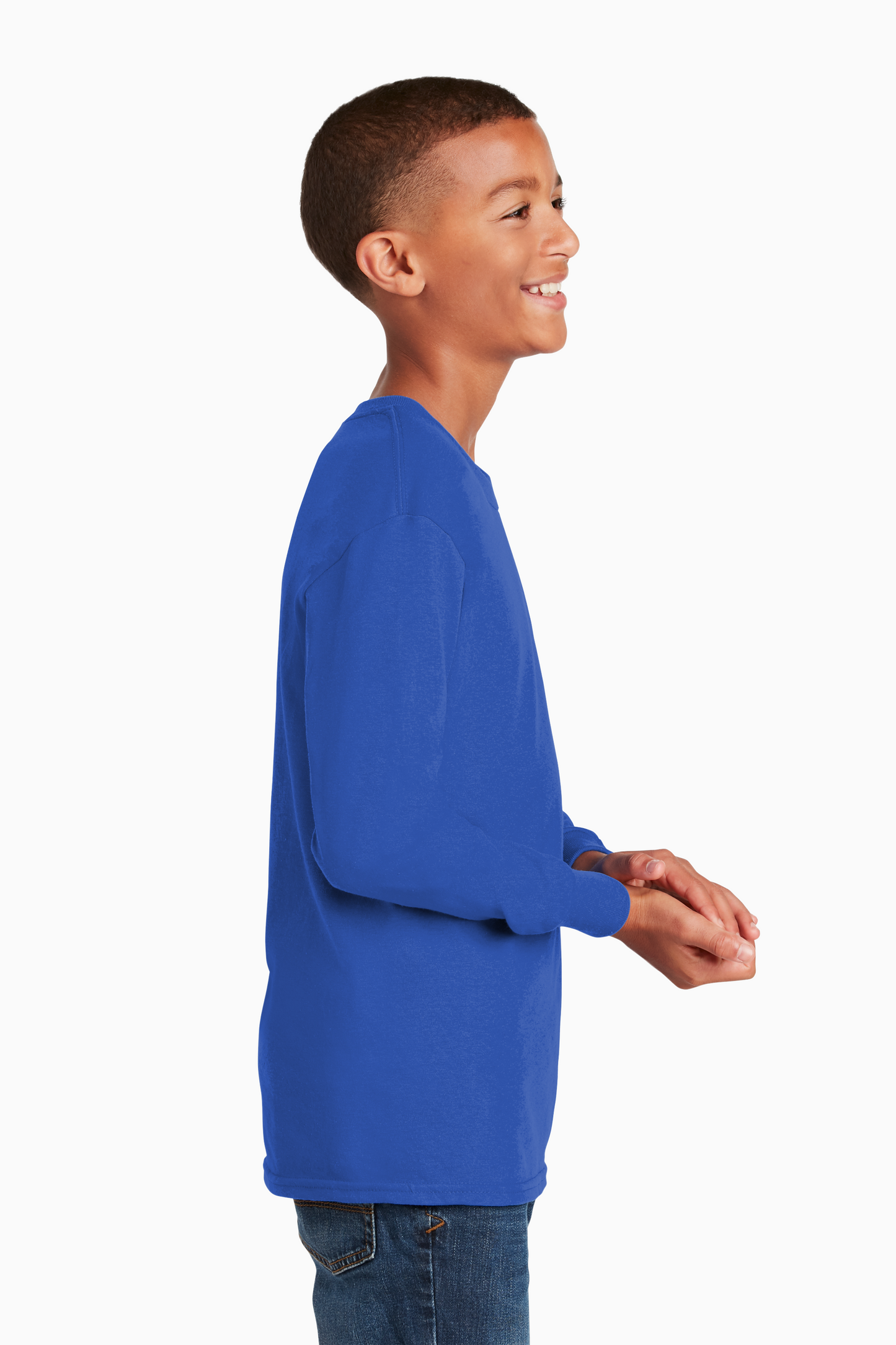 Gildan® Youth Heavy Cotton™ 100% Cotton Long Sleeve T-Shirt