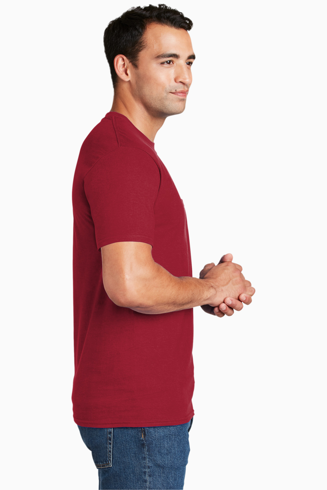 Hanes® Beefy-T® - 100% Cotton T-Shirt with Pocket