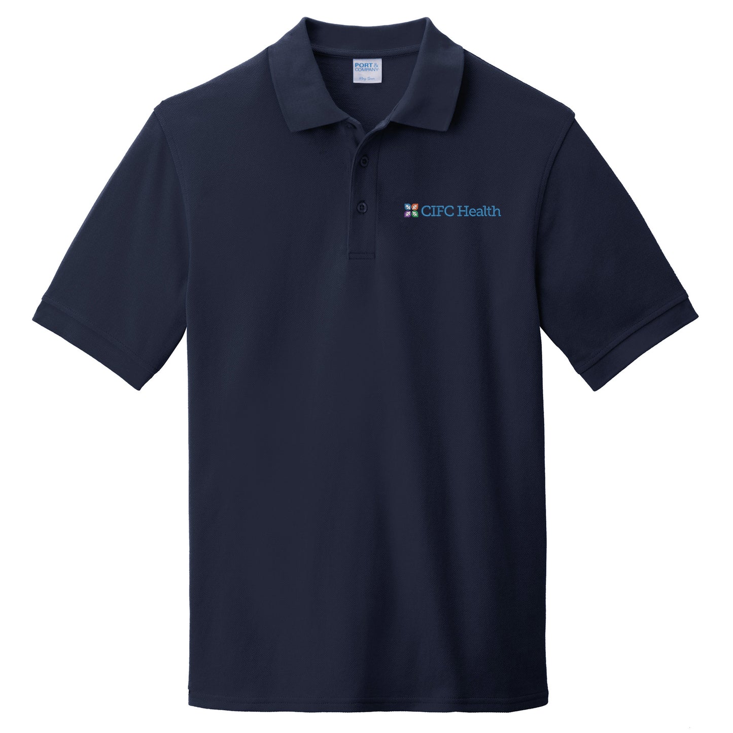 CIFC Port & Co Combed Ring Spun Pique Polo