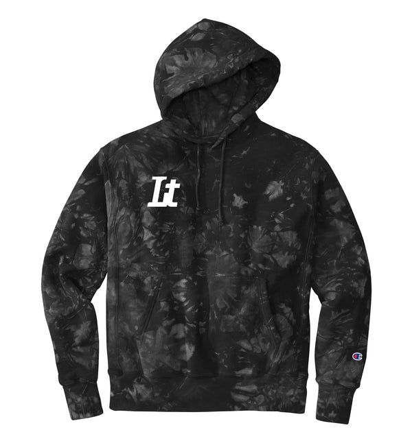 Limiting Factor Training Champion ® Reverse Weave ® Scrunch-Dye Tie-Dye Hooded Sweatshirt