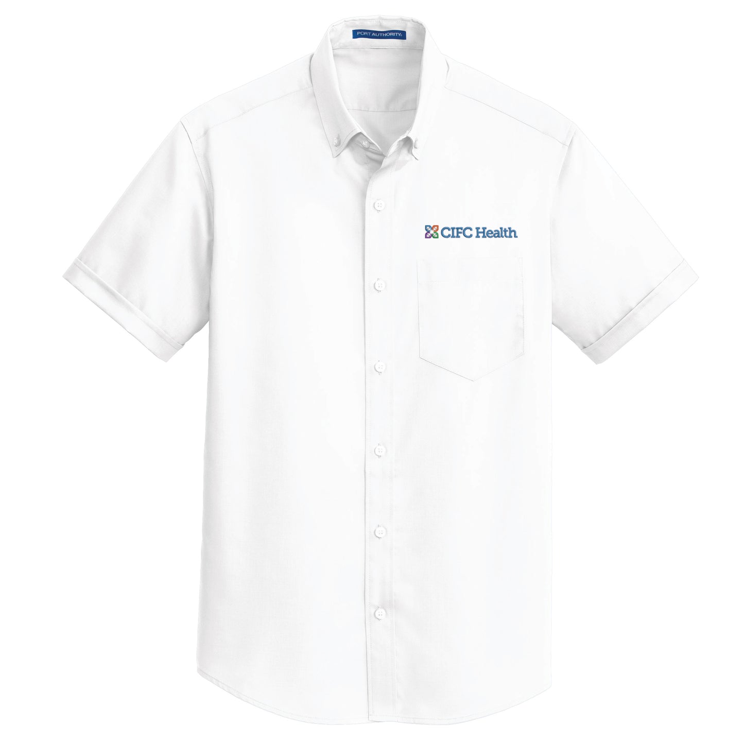 CIFC Port Authority Short Sleeve SuperPro Twill Shirt