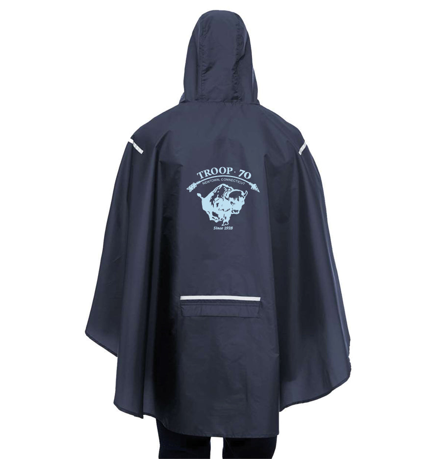 Troop 70 Unisex Zone Protect Packable Poncho