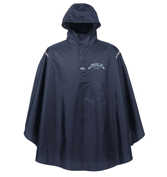 Troop 70 Unisex Zone Protect Packable Poncho