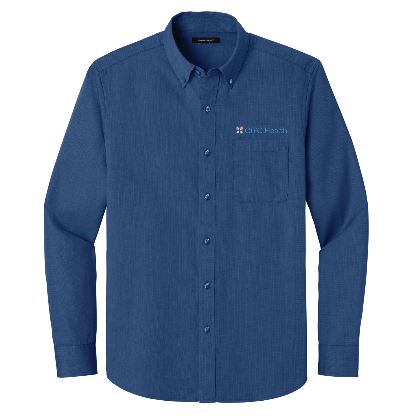 CIFC Port Authority Long Sleeve Nailhead Easy Care Shirt
