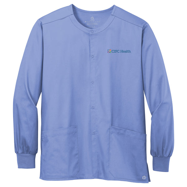 CIFC Wink Unisex WorkFlex Snap-Front Scrub Jacket