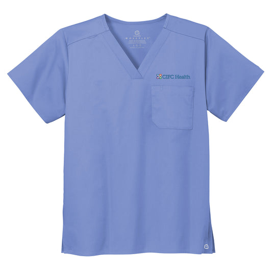 CIFC Wink Unisex WorkFlex Chest Pocket V-Neck Top
