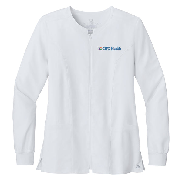 CIFC Wink Women’s Premiere Flex Full-Zip Scrub Jacket